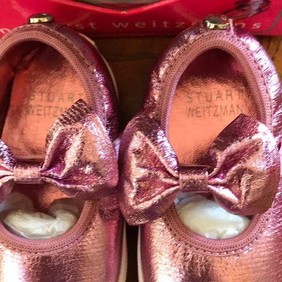 Stuart Weitzman Baby Eden Sable Size2 3-6mo NWT - Picture 4 of 8